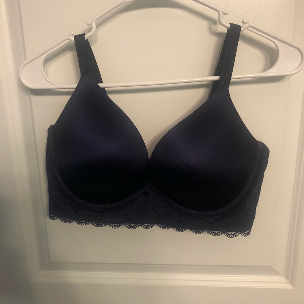 Navy Soma enhancing shape bra